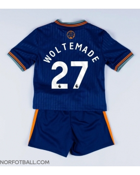 Billige Fotballdrakt Newcastle United Nick Woltemade #27 Replika Tredjedraktsett Barn 2025-26 Kortermet (med bukser)